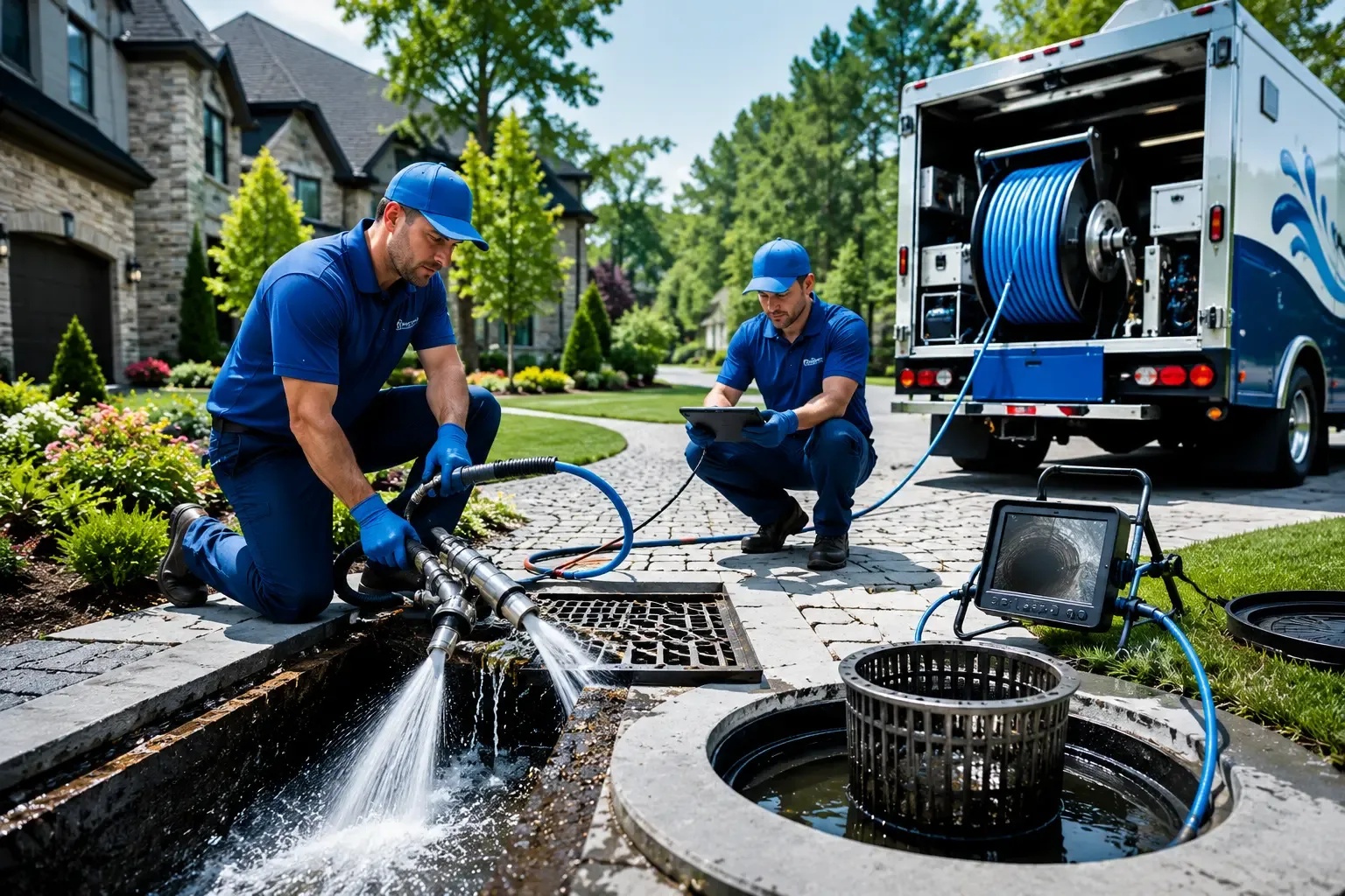Local outdoor drain cleaning professionals in Center Valley, PA